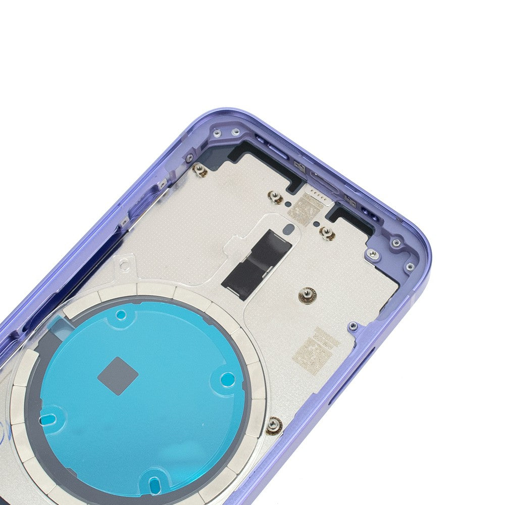Rear Housing for iPhone 12 mini (NO LOGO)-Purple Rear Housing for iPhone 12 mini (NO LOGO)-Purple